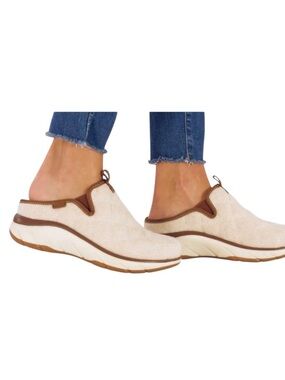Bionica Akina Wool Quilted Mule Slip On Arch Support Clog Size 9
